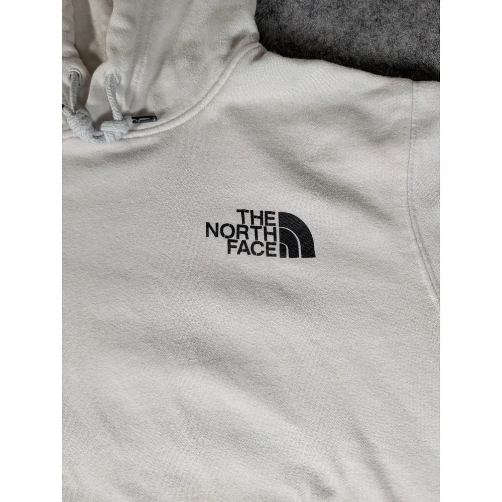 The North Face Mens White Box‎ Logo Never Stop Exploring Hoodie Sweatshirt Large